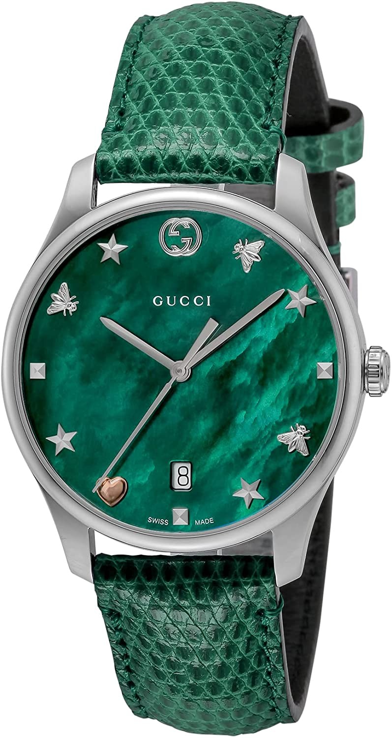 [Gucci] 手表 G Timeless YA1264042 女士绿色