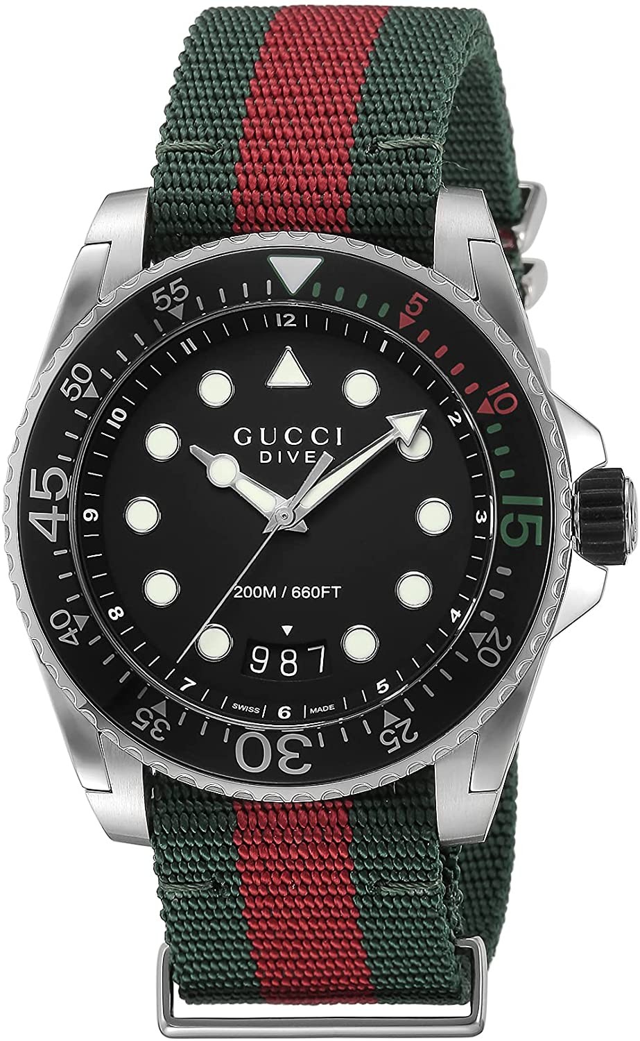[Gucci] 手表 DIVE YA136209A 男士多色