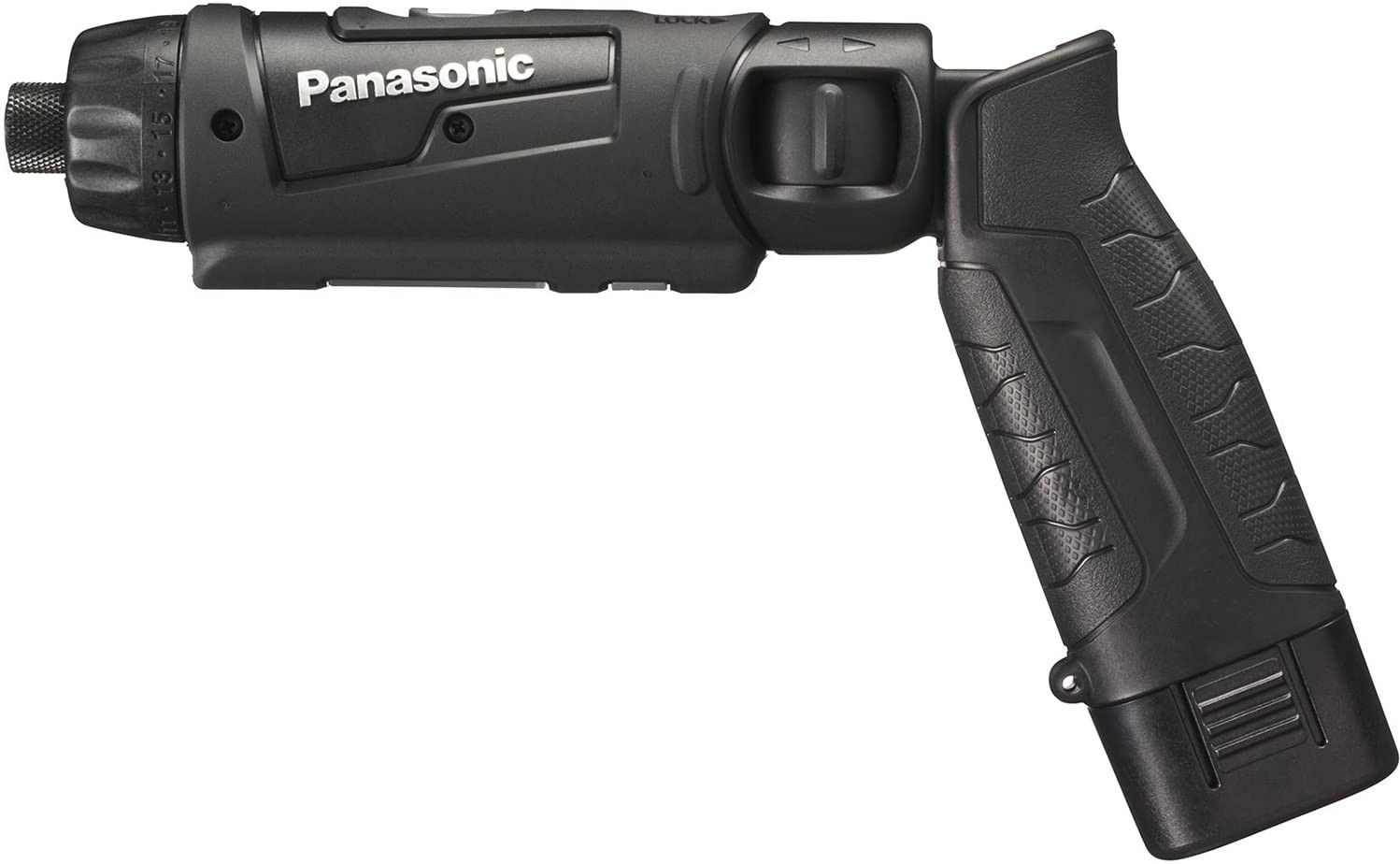 Panasonic Panasonic 电动充电棒 EZ7421(7.2V) 高精度小型驱动器~M5 手边带宽LED灯 1.5Ah电池盒×2pcs・充电器・带收纳盒 黑色 EZ7421LA2S-B