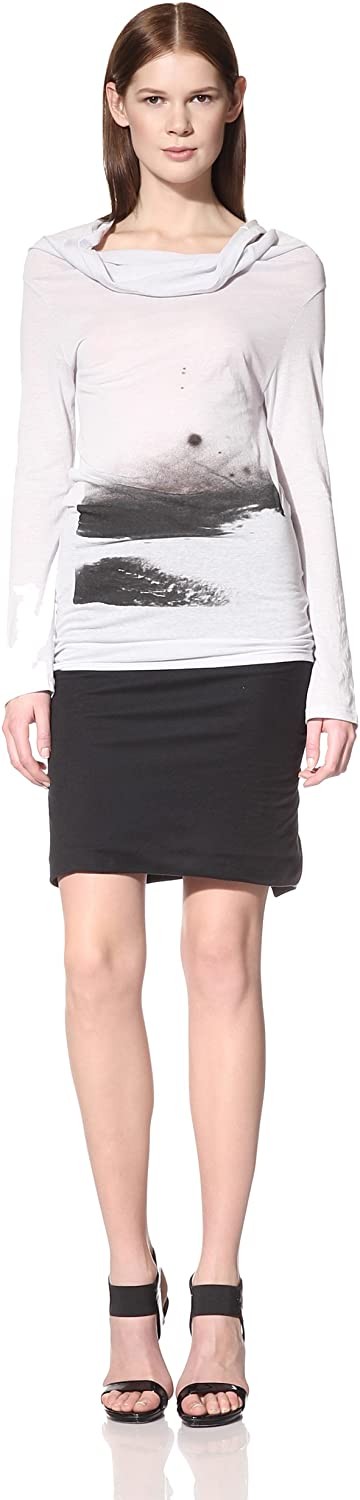 Ann Demeulemeester 女士鳍上衣，灰色，36 FR